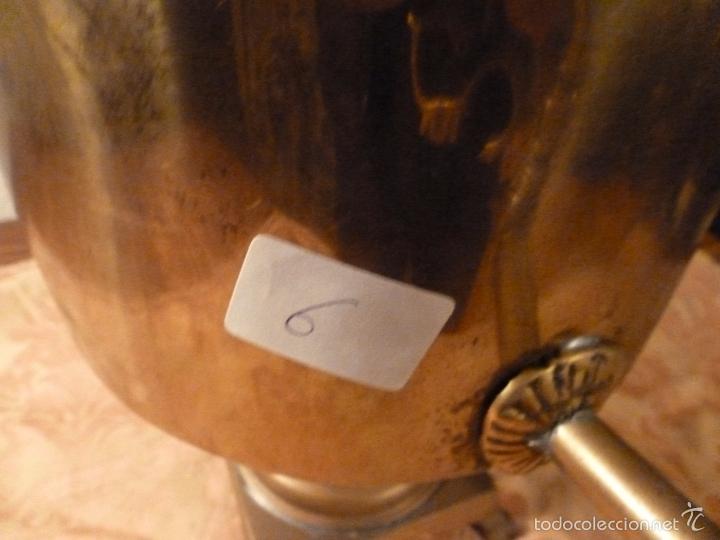 Antig&uuml;edades: samovar tetera de laton - Foto 6