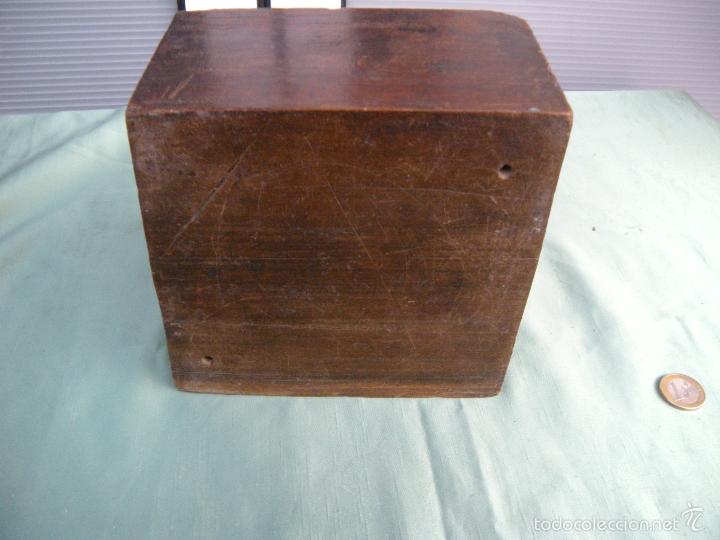 Antig&uuml;edades: RARA PIEZA DE MADERA MORTERO ? - Foto 8