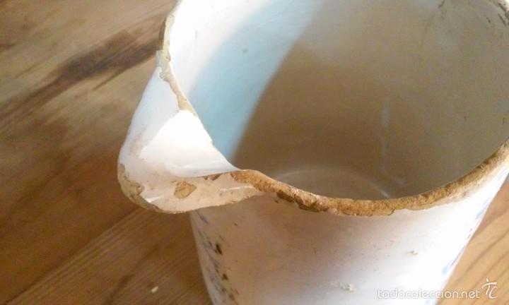Antig&uuml;edades: Jarrita cer&aacute;mica. 13 cms - Foto 2
