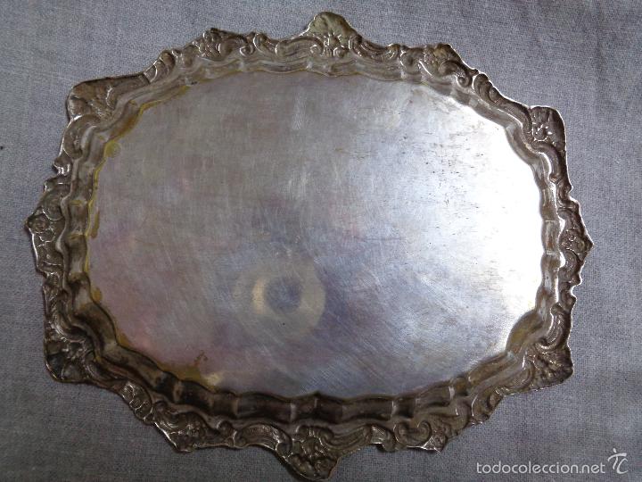 Antig&uuml;edades: BANDEJA VACIABOLSILLO CINCELADA - Foto 9