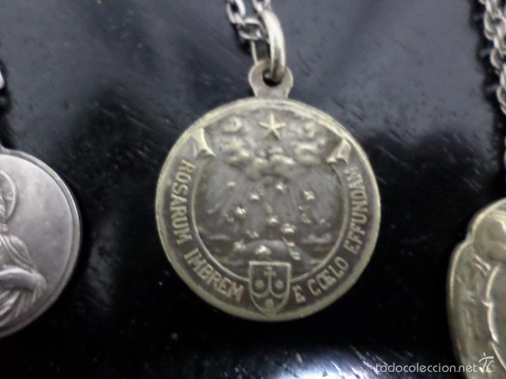 Antig&uuml;edades: MEDALLAS CON SUS CADENAS - Foto 4