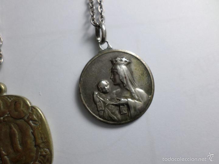 Antig&uuml;edades: MEDALLAS CON SUS CADENAS - Foto 6