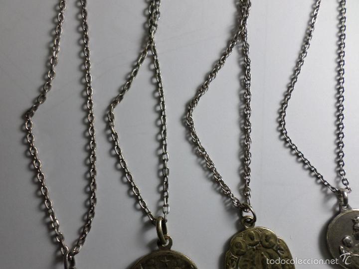 Antig&uuml;edades: MEDALLAS CON SUS CADENAS - Foto 8