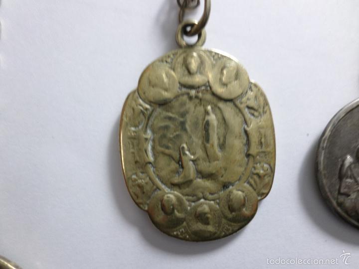 Antig&uuml;edades: MEDALLAS CON SUS CADENAS - Foto 9