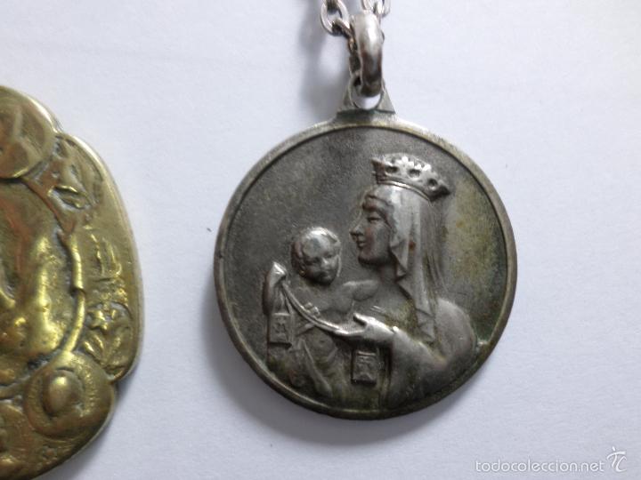 Antig&uuml;edades: MEDALLAS CON SUS CADENAS - Foto 10