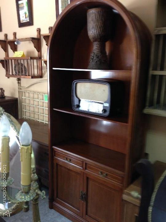 Antig&uuml;edades: MUEBLE VITRINA EN ROBLE - Foto 1