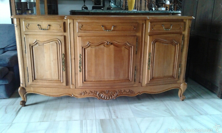 Antig&uuml;edades: BUFET LUIS XV, CEREZO. REF. 5883 - Foto 8