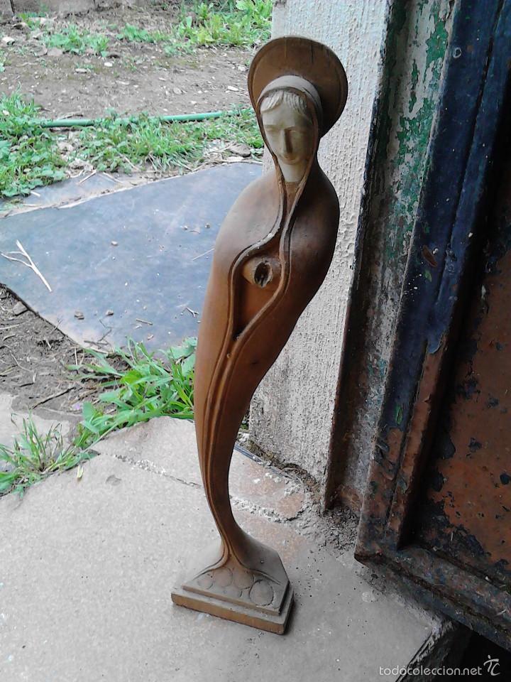 Antig&uuml;edades: talla virgen - Foto 1