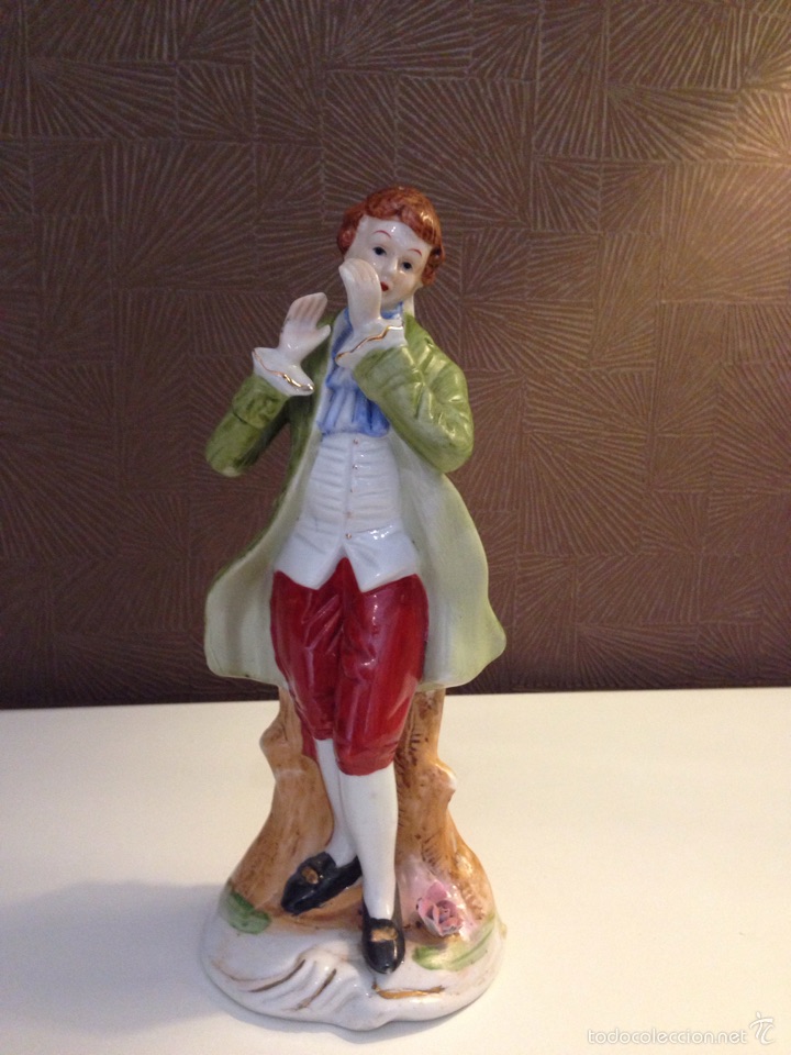 Antig&uuml;edades: Figura de Porcelana - Foto 3