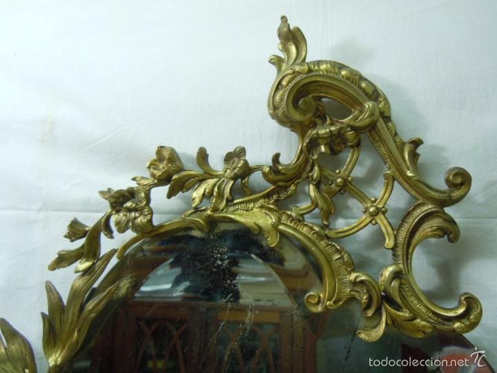 Antig&uuml;edades: PAR DE CORNUCOPIAS EN BRONCE. S. XIX. - Foto 10