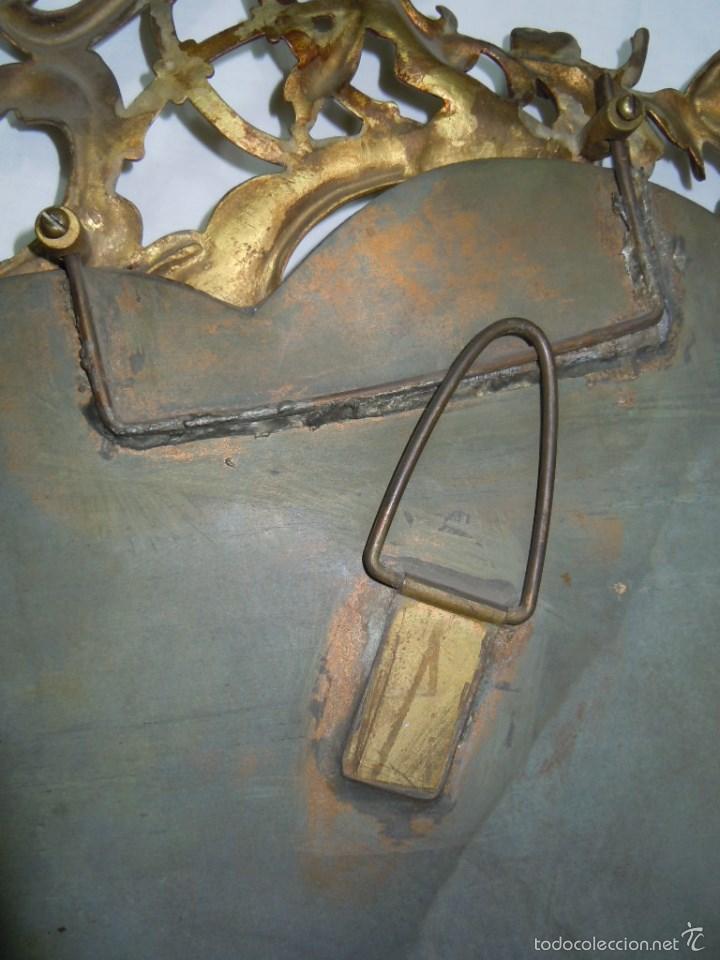 Antig&uuml;edades: PAR DE CORNUCOPIAS EN BRONCE. S. XIX. - Foto 14