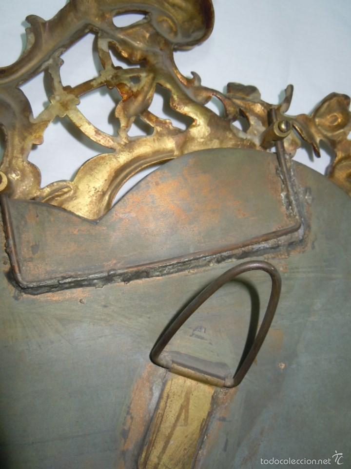 Antig&uuml;edades: PAR DE CORNUCOPIAS EN BRONCE. S. XIX. - Foto 16