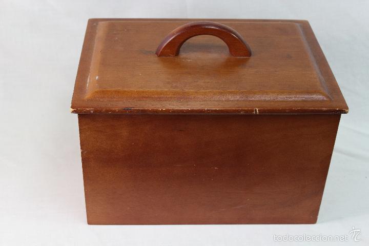Antig&uuml;edades: caja de madera - bread - Foto 3