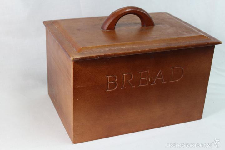 Antig&uuml;edades: caja de madera - bread - Foto 4