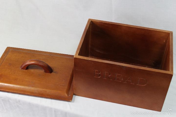 Antig&uuml;edades: caja de madera - bread - Foto 5