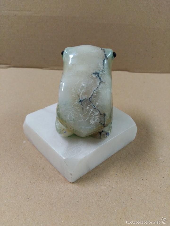 Antig&uuml;edades: Figura de rana en marmol - Foto 4
