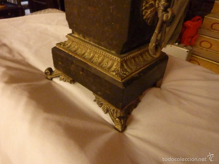 Antig&uuml;edades: ANTIGUO CANDELABRO CON BASE DE MARMOL. - Foto 6