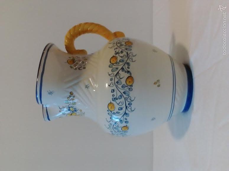 Antig&uuml;edades: Jarron de la ceramica de Talavera. - Foto 1