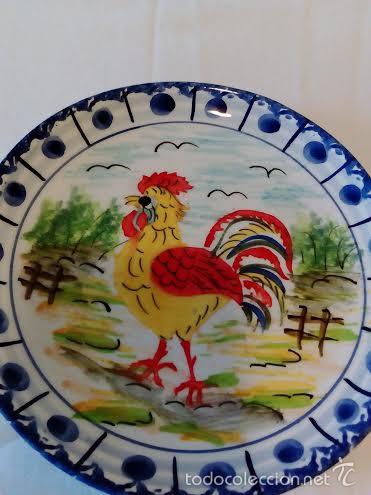 Antig&uuml;edades: platito de ceramica portuguesa. - Foto 2