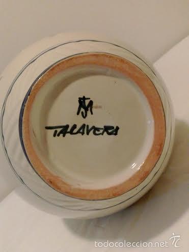 Antig&uuml;edades: Jarron de la ceramica de Talavera. - Foto 3