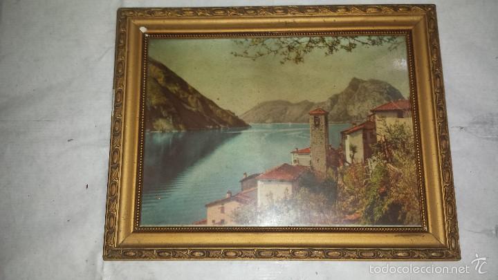 Antig&uuml;edades: MARCO CON PAISAJE - Foto 3