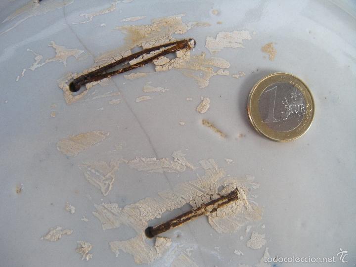 Antig&uuml;edades: ANTIGUO PLATO DE MANISES LA&Ntilde;ADO - Foto 3