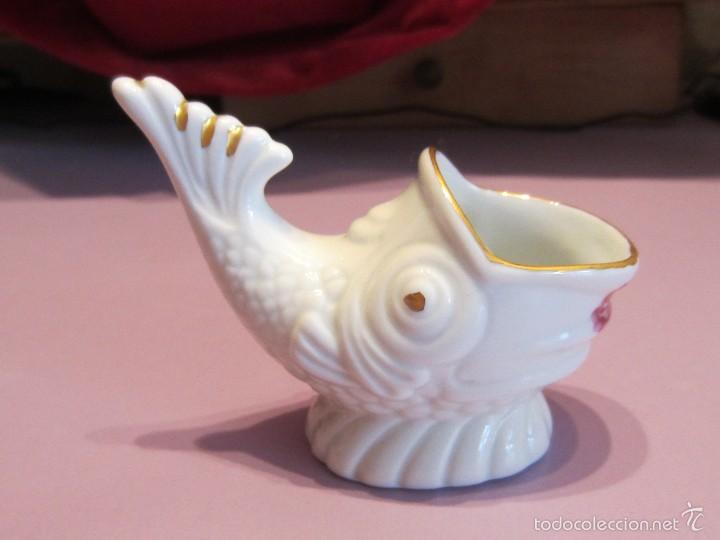 Antig&uuml;edades: palillero pez de porcelana - Foto 1