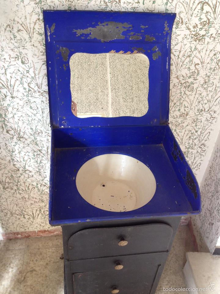 Antig&uuml;edades: MUEBLE-PALANGANERO-LAVABO - Foto 2
