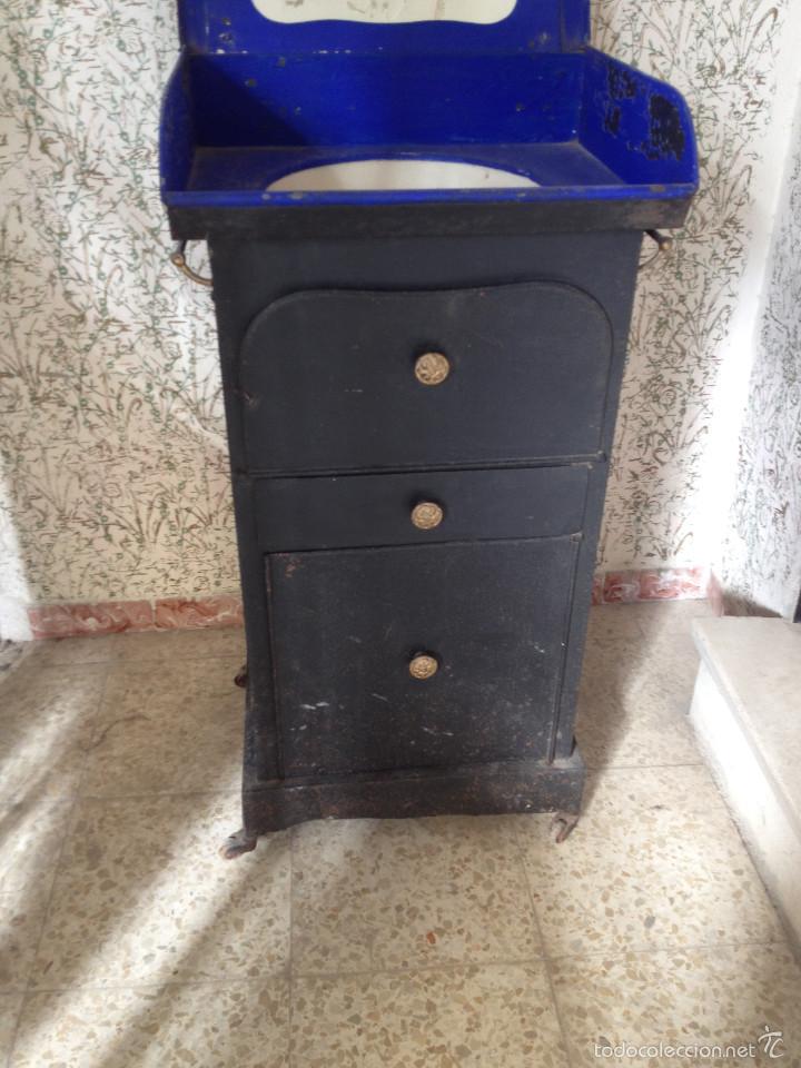 Antig&uuml;edades: MUEBLE-PALANGANERO-LAVABO - Foto 3