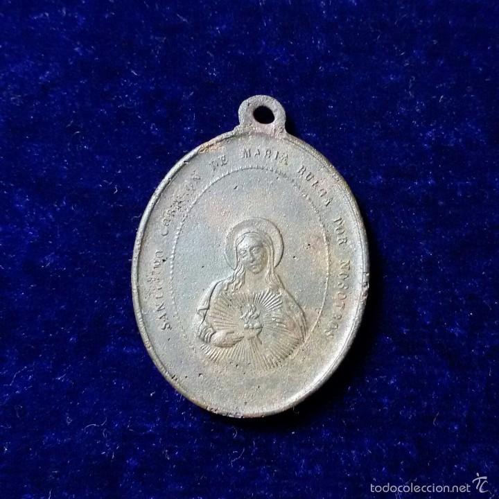 Antig&uuml;edades: Medalla de la virgen de la candela - Foto 2