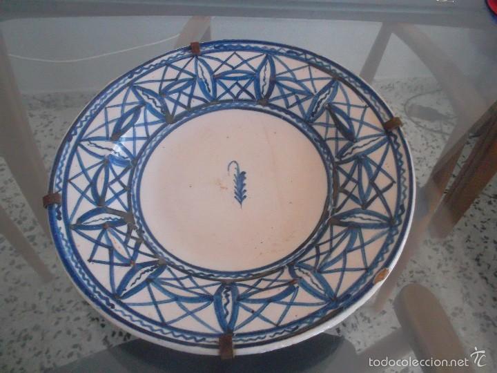 Antig&uuml;edades: plato antiguo del 19 - Foto 1