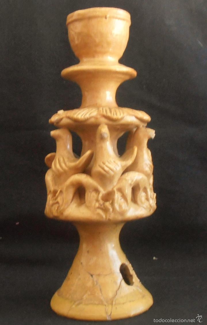 Antig&uuml;edades: CANDELABRO, PALOMAR, RR , ROSA RAMALHO - Foto 2
