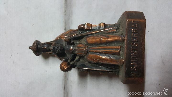 Antig&uuml;edades: VIRGEN MONTSERRAT  METAL - Foto 5