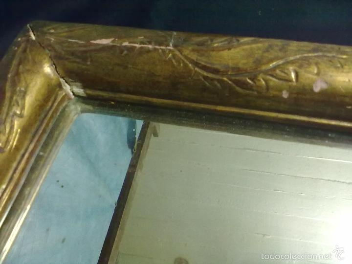 Antig&uuml;edades: ESPEJO ISABELINO PAN DE ORO - Foto 4