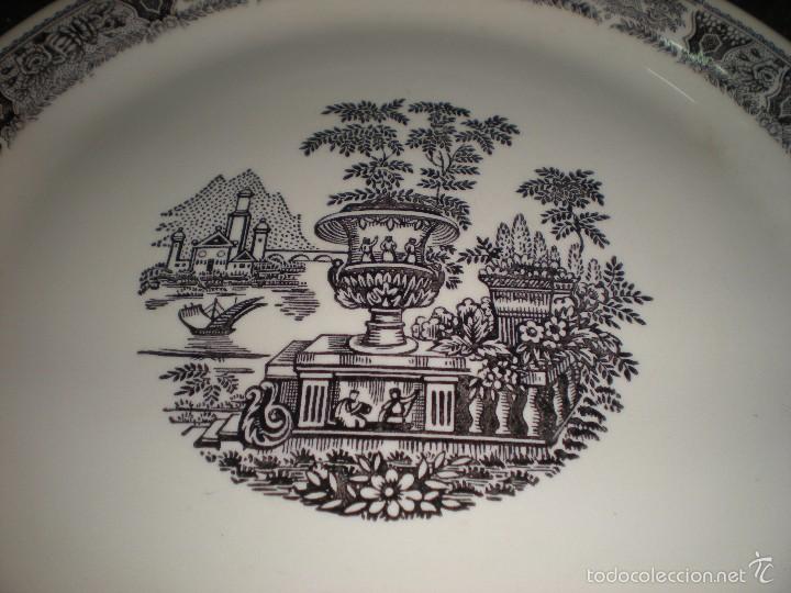 Antig&uuml;edades: PLATO CERAMICA DIAMETRO 30cm - Foto 3