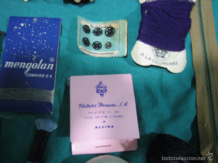 Antig&uuml;edades: LOTE DE MATERIAL DE COSTURA - Foto 6