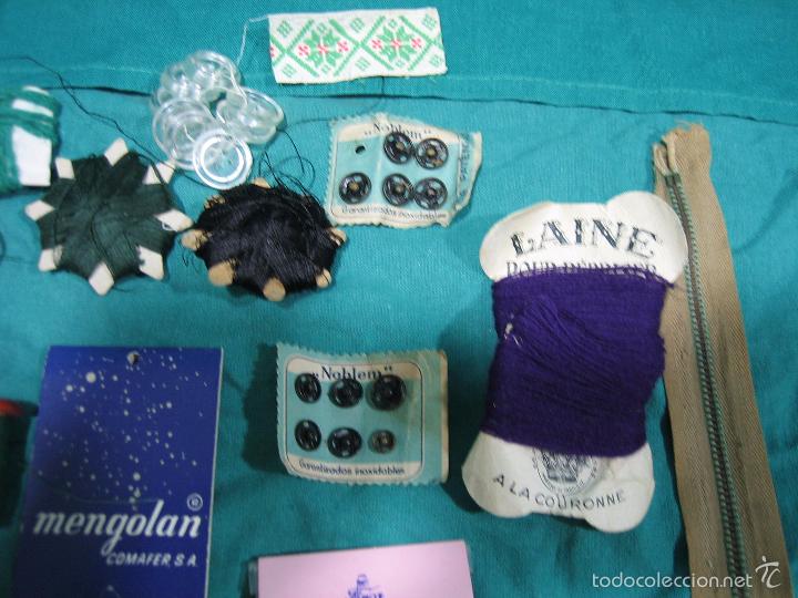 Antig&uuml;edades: LOTE DE MATERIAL DE COSTURA - Foto 7