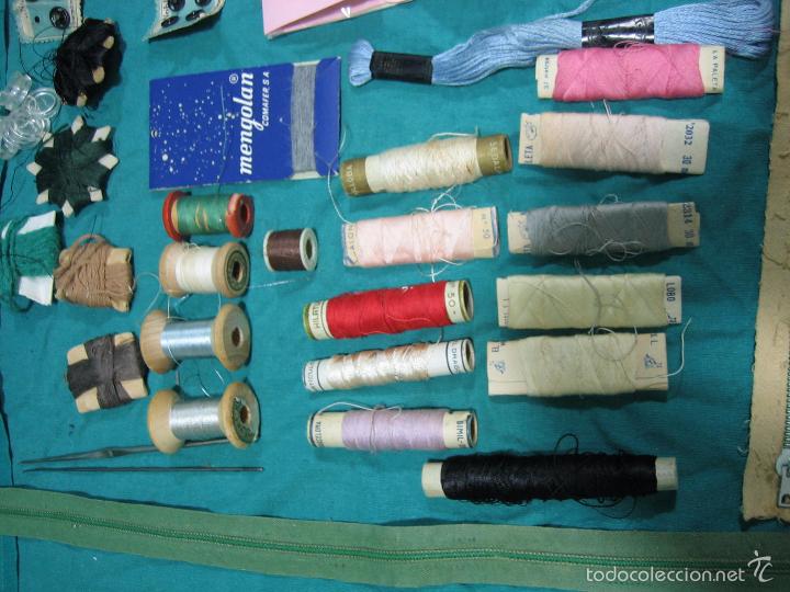 Antig&uuml;edades: LOTE DE MATERIAL DE COSTURA - Foto 8