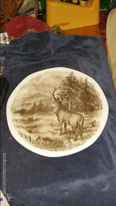 Antig&uuml;edades: BONITO PLATO CON TEMA DE CACER&Iacute;A - Foto 1