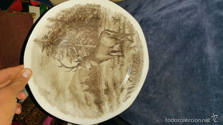 Antig&uuml;edades: BONITO PLATO CON TEMA DE CACER&Iacute;A - Foto 2