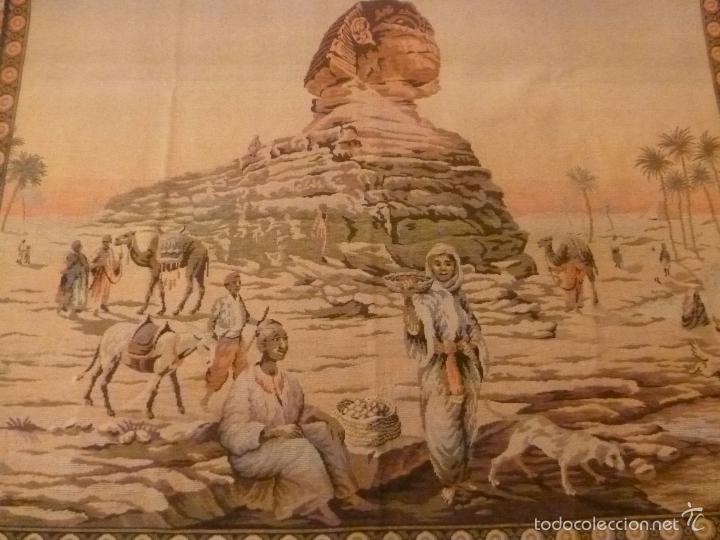 Antig&uuml;edades: tapiz esfinge egipto 165*127 - Foto 6