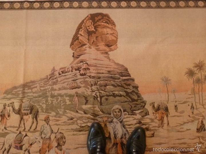 Antig&uuml;edades: tapiz esfinge egipto 165*127 - Foto 8