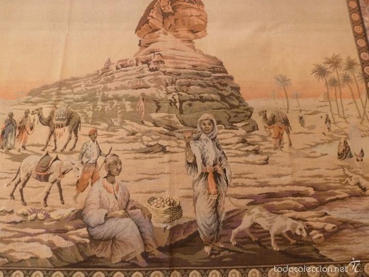 Antig&uuml;edades: tapiz esfinge egipto 165*127 - Foto 9