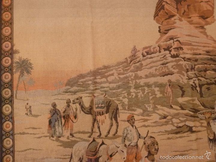 Antig&uuml;edades: tapiz esfinge egipto 165*127 - Foto 12