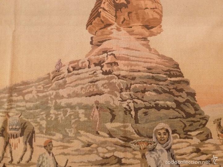 Antig&uuml;edades: tapiz esfinge egipto 165*127 - Foto 13
