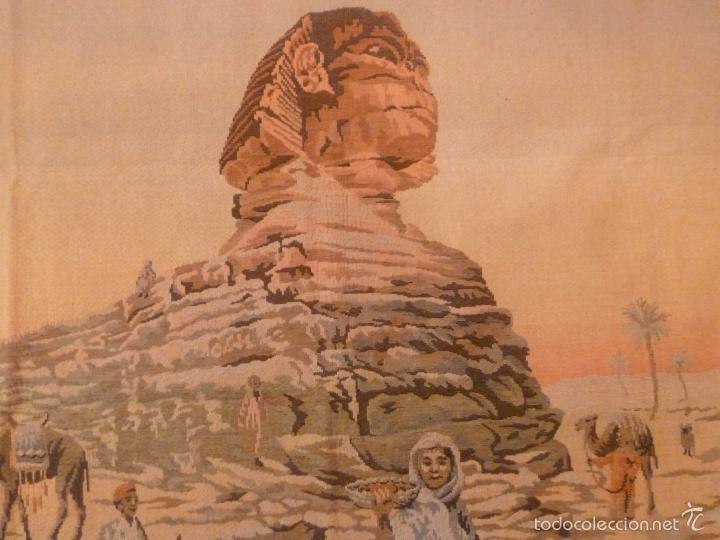 Antig&uuml;edades: tapiz esfinge egipto 165*127 - Foto 14