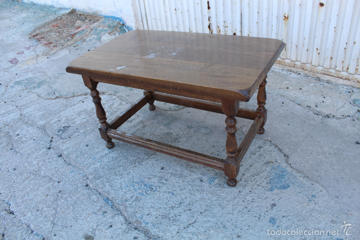 Antig&uuml;edades: mesa en madera de nogal - Foto 3