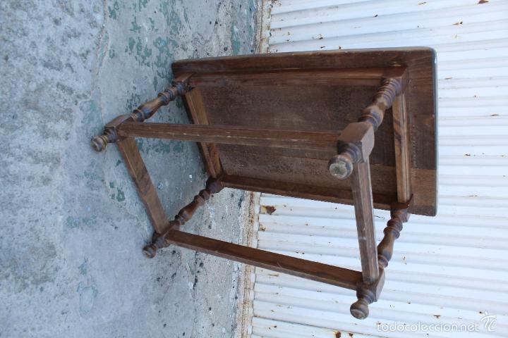 Antig&uuml;edades: mesa en madera de nogal - Foto 5