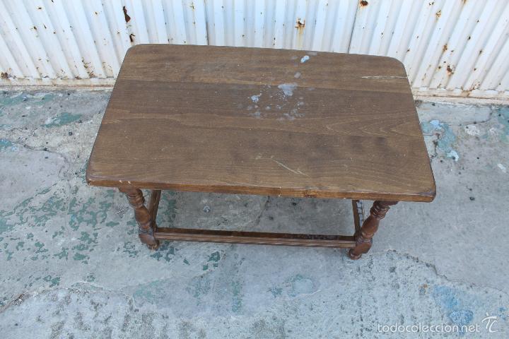 Antig&uuml;edades: mesa en madera de nogal - Foto 6