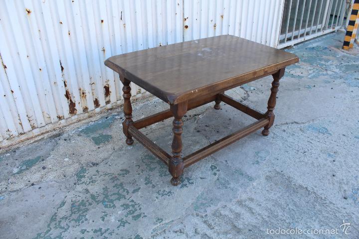 Antig&uuml;edades: mesa en madera de nogal - Foto 7